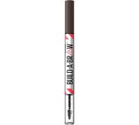 Gemey Maybelline Build-A-Brow Feutre & Gel à Sourcils 2-en-1 Double embout Teinte Deep Brown (260)