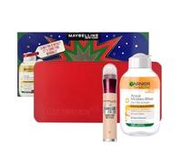 Maybelline Coffret Cadeau Femme Nettoyant Correcteur ETA 01 et Garnier Eau Micellaire Biphasée 100ml avec Sac