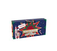 Maybelline Coffret cadeau New York avec Correcteur et Mascara Volume Collection Noël avec qui vous voulez 2024, Mascara Cils Sensationnels Intense Black, Correcteur Efface Ange Nuances: 02