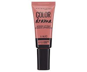 Maybelline Color Drama Lip Paint Tinta Labbra, 610 Stripped Down