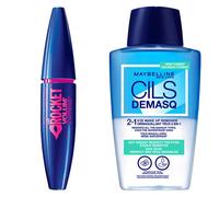 Maybelline Duo Mascara Volum'Express Extra Noir et Démaquillant Cils