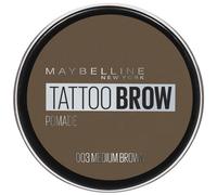 Maybelline Eyebrow Tattoo Brow Longlasting Eyebrow Pomade Pot Medium Brown 1 Count