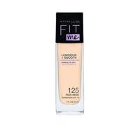 Maybelline Fit Me Luminous + Smooth Foundation maquillage liquide pour un teint unifié et éclatant 125 Nude Beige 30 ml