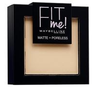 Maybelline New York Maquillage du teint Poudre Fit Me! Matte + Poreless Puder No. 120 Classic Ivory 9 g