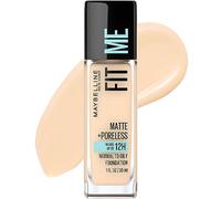 Maybelline Fit Me Matte + Poreless Fond de teint liquide, beige naturel, 1 fl. oz. Fond de teint sans huile