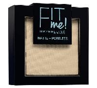 Maybelline New York - Poudre Compacte Fit Me Matte & Poreless - Peaux normales à grasses - 105 Ivoire Naturel - 9 g