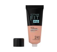Maybelline New-York - Fond de teint Fluide Fit Me Matte & Poreless - Peaux normales à grasses - Teinte : 245 Beige Classique - 30 ml