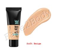 Maybelline Foundation Fit Me Matte & Poreless 30 ml - 112 SOFT BEIGE