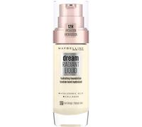 Maybelline Foundation Fond de Teint Hydratant Liquide Dream Radiant avec Acide Hyaluronique et Collagène - Couverture Légère et Moyenne jusqu'à 12 Heures d'hydratation, 02 Fair Beige