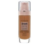 Maybelline Foundation Fond de Teint Hydratant Liquide Dream Radiant avec Acide Hyaluronique et Collagène - Couverture Légère et Moyenne jusqu'à 12 Heures d'hydratation, 62 Sandalwood