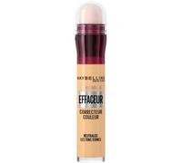 Maybelline - Instant Effaceur - Correcteur de Couleur - Corrige les Rougeurs, Cernes, Taches et Imperfections - Tenue Longue Durée 12H - Teinte : Jaune - 6,8 ml