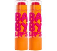 Maybelline New York Baby Lips Baume Lèvres Teinté Hydratant Cherry Me 4,8g (Lot de 2)