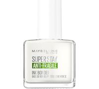 Maybelline New York Base Vernis Renforçatrice Protectrice Ongles 12ml | Protège contre jaunissement, Prolonge tenue vernis, Isole et renforce, Superstay Ink Bonder