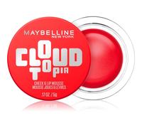 MAYBELLINE NEW YORK CloudTopia blush crème mat lèvres et joues teinte 03 Divine Crimson 5 g