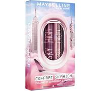 Maybelline New-York - Coffret 2 Mascara Volume & Longueur - Sky High - Teinte : Very Black & Burgundy Haze - 7,2 ml