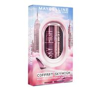 Maybelline New-York - Coffret 2 Mascara Volume & Longueur - Sky High - Teinte : Very Black & Burgundy Haze - 7,2 ml