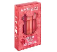Maybelline New York Coffret 3 Blush Lèvres Teddy Tint Mat Tenue 12h | Teintes Baby Tee Petalcore Wild at Heart, Effet fondu léger confortable, Sans transfert, 4 façons de porter