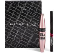 Maybelline New-York - Coffret Maquillage cadeaux - Mascara Cils Sensational Noir + Liner Hyper Precise Allday Noir