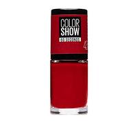 Maybelline New York Color Show Vernis à Ongles Formule Couvrante/Séchage Express 43 Red Apple