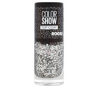 Maybelline New York Colorshow - Top Coat -90 CRYSTAL ROCKS - Paillettes argentées