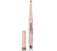 Maybelline New York Crayon à sourcils 2 en 1 avec formule crème à poudre, brosse douce et mine fine, Total Temptation Brow Definer, N° 100 Blonde (Blond)