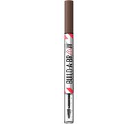 Maybelline New York - Crayon à sourcils 2 en 1 avec gel pour des sourcils pleins et définis - Tenue jusqu'à 24 heures - Pas de bavures - Formule végétalienne - N° 257 - Marron moyen