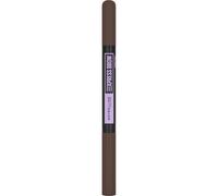Maybelline New York - Crayon à Sourcils - Express Brow Satin Duo Crayon et Poudre - Teinte : Dark Brown (04)