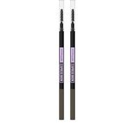 Maybelline New York - Crayon à Sourcils Express Brow Ultra Slim - Haute Précision - Tenue Longue Durée - Teinte : 03 Medium Brown (Lot de 2)