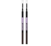Maybelline New York - Crayon à Sourcils Express Brow Ultra Slim - Haute Précision - Tenue Longue Durée - Teinte : 06 Black Brown (Lot de 2)