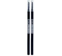 Maybelline New York - Crayon à Sourcils Express Brow Ultra Slim - Haute Précision - Tenue Longue Durée - Teinte : 07 Black (Lot de 2)