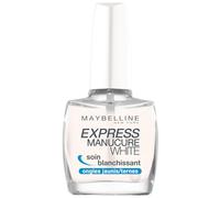 Maybelline New York - Express Manucure White - Soin Blanchissant pour Ongles Jaunes