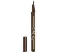 Maybelline New York Eyeliner liquide résistant à l'eau, résistant au maculage et longue durée Vegan Tattoo Liner Ink #882 Pitch Brown (Marron) 1 ml