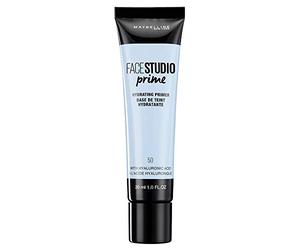 Maybelline New York Face Studio Prime Base de Teint Hydratante à l'Acide Hyaluronique 50 Hydratant 1 Unité