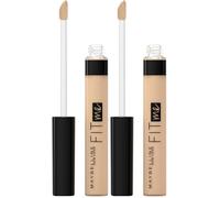 Maybelline New York Fit Me ! Correcteur de teint pour une peau impeccable, tous types de peau, n° 06 Vanille, 6,8 ml (Lot de 2)