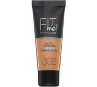 Maybelline New York Fit Me Matte + Poreless Foundation 332 Golden Caramel 30ml