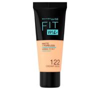 Maybelline New-York - Fond de teint Fluide Fit Me Matte & Poreless - Peaux normales à grasses - Teinte : 122 Beige - 30 ml