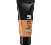 Maybelline New-York - Fond de teint Fluide Fit Me Matte & Poreless - Peaux normales à grasses - Teinte : 334 Brun Doré - 30 ml