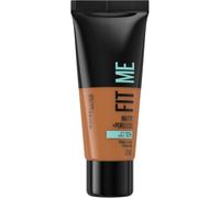 Maybelline New York - Fond de Teint Fluide Fit Me- Matte & Poreless - Peaux normales à grasses - Teinte : 350 Caramel - 30 ml