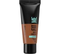 Maybelline New York - Fond de Teint Fluide Fit Me! Matte & Poreless - Peaux normales à grasses - Teinte : 355 Noix de Pécan - 30 ml