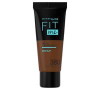 Maybelline New-York - Fond de teint Fluide Fit Me Matte & Poreless - Peaux normales à grasses - Teinte : 380 Ebène - 30 ml