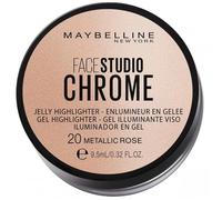 Maybelline New York - Gel Illuminateur Face Studio Chrome - 20 Rose Métallique