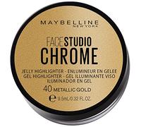 Maybelline New York - Gel Illuminateur Face Studio Chrome - 40 Metallic Gold