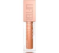 Maybelline New York - Gloss à Lèvres Hydratant & Brillance Instantanée - Enrichi en Acide Hyaluronique - Lifter Gloss Bronzed Edition - Teinte : Gold (019) - 5,4 ml