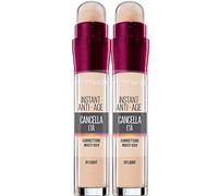 Maybelline New York Il Canceller Lot de 2 correcteurs liquides correcteurs, aux baies de Goji et à l'haloxyl, couvre les cernes et les petites ridules, 01 lumière