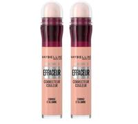 Maybelline New York - Instant Effaceur - Correcteur de Couleur - Corrige les Rougeurs, Cernes, Taches et Imperfections - Tenue Longue Durée 12H - Teinte : Rose - 6,8 ml (Lot de 2)