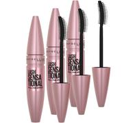 Maybelline New York Lash Sensational Mascara Longueur Et Séparation Noir 9,5ml Promo 2+1 Gratuit