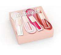 Maybelline New York Lifter Gloss Coffret 4 Teintes Acide Hyaluronique | Voile lumineux pailleté, Applicateur XL juste dose, Effet lifté repulpé, 4 nuances contemporaines
