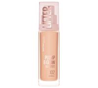 Maybelline New York – Fond de Teint Lifter Plump & Glow – Repulpe et Illumine – Teinte 102, 30 ml