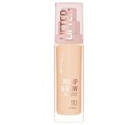 Maybelline New York Lifter Plump & Glow - Fond de Teint - Repulpe et Illumine Instantanément - Fini Uniforme, Lifté et Radieux - Teinte : 110-30 ml