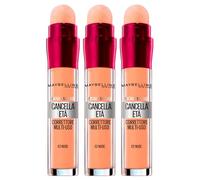 3 x Maybelline New York Le Cancelle Âge correcteur Liquide Multi-Usage Couleur 02 Nude - 3 correcteurs